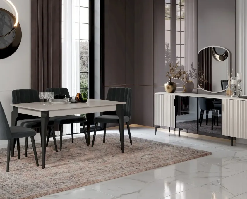 Riva 1 Yemek Odası Takımı