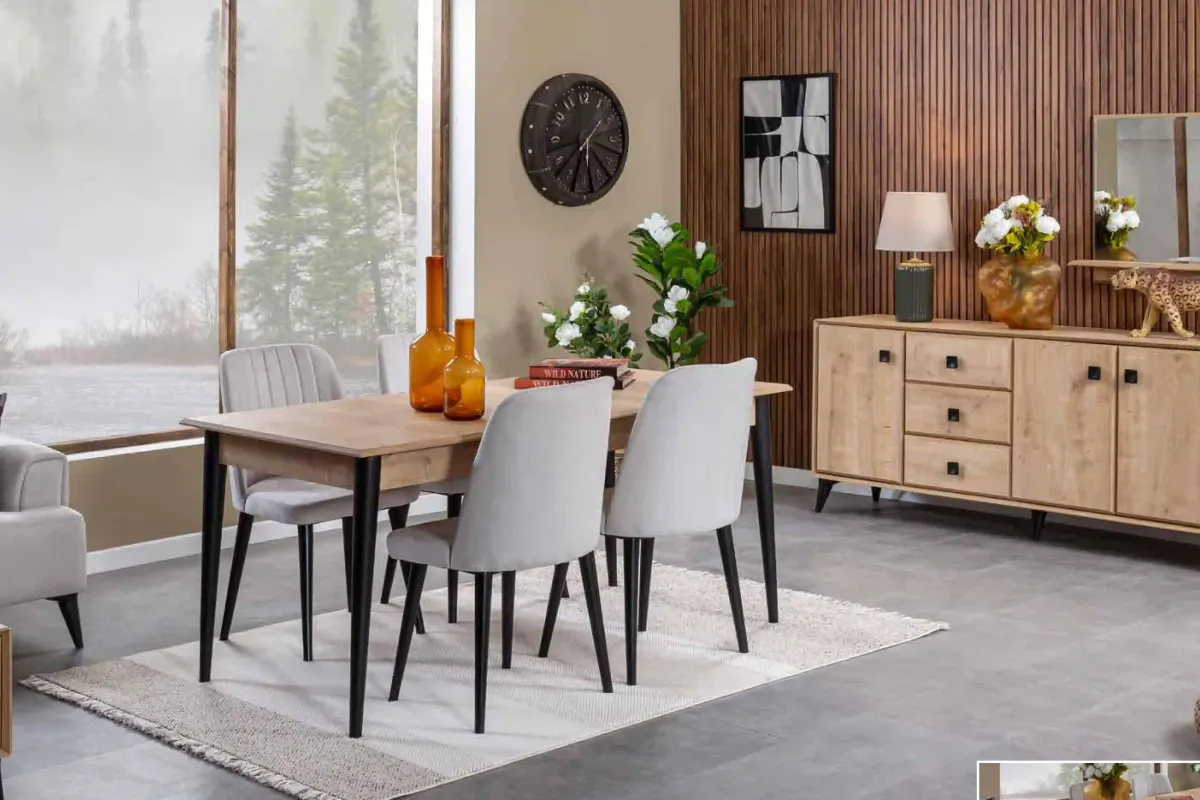 Luster Yemek Odası Takımı