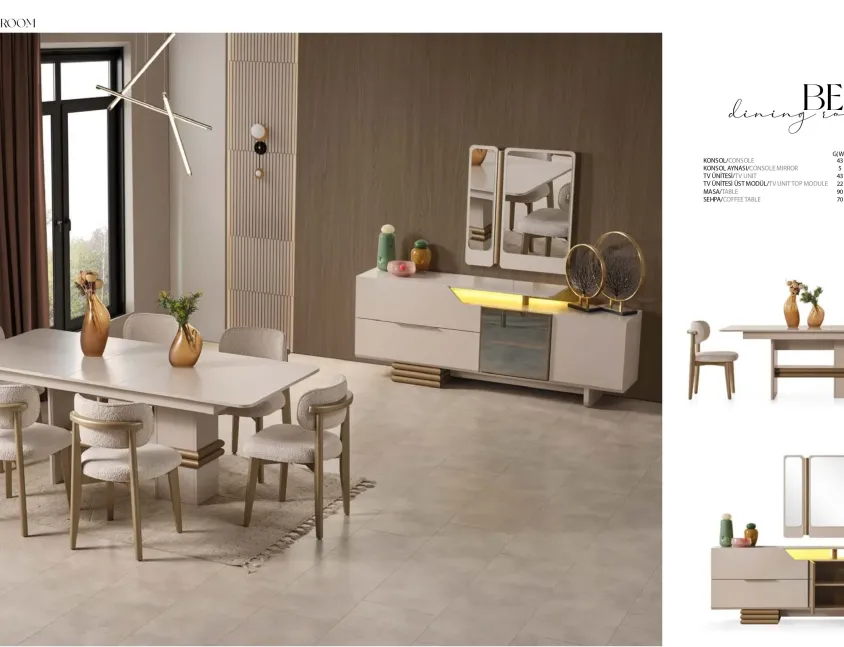 Beta Yemek Odası Takımı